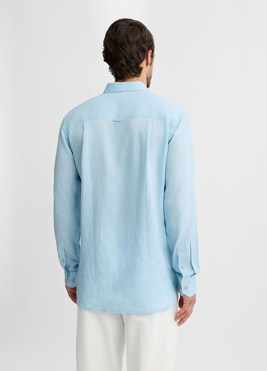 Miniatura: LIU JO Camicia azzurra 100% lino