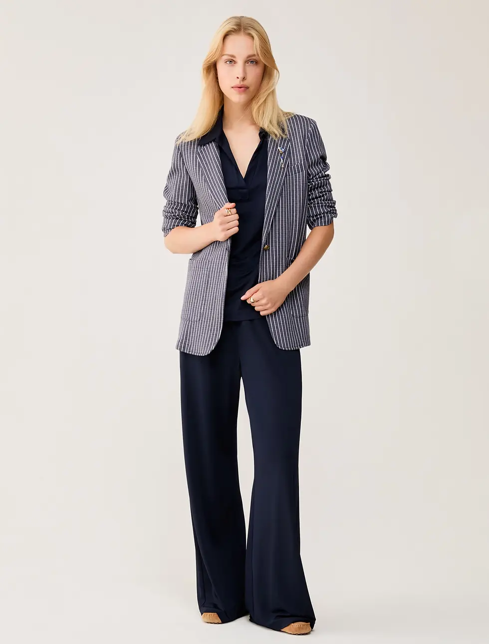 Miniatura: PENNYBLACK - Pantaloni in jersey piqué