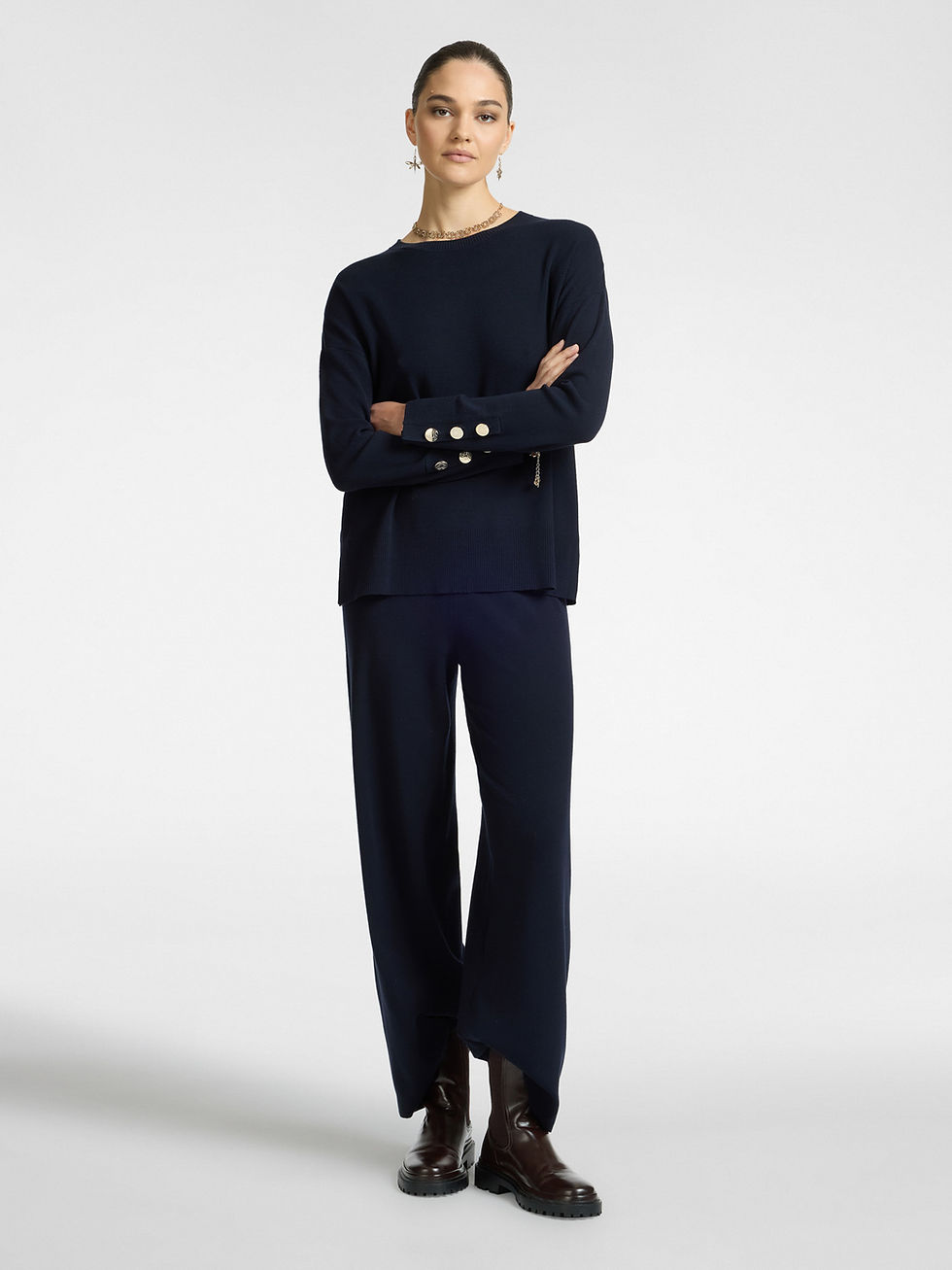 ELENAMIIRO' Pantaloni in tricot