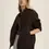 Miniatura: EMME Cappotto bomber in misto lana - TESTA DI MORO