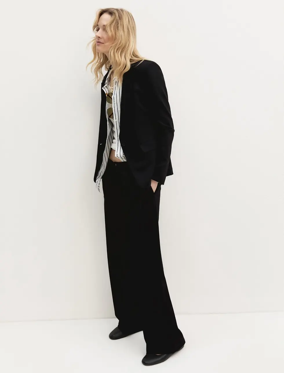 Miniatura: EMME - PANTALONE DRITTO IN JERSEY STRETCH