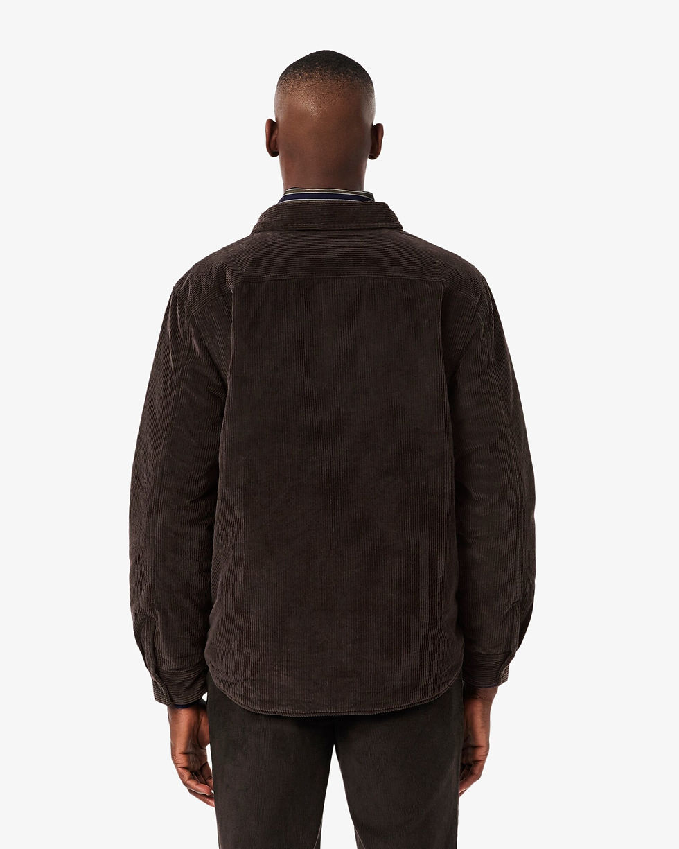 Miniatura: LACOSTE Overshirt in velluto a coste oversize