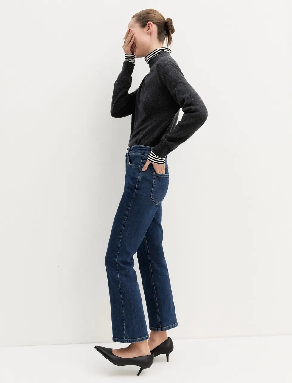Miniatura: EMME - JEANS SLIM FLARE