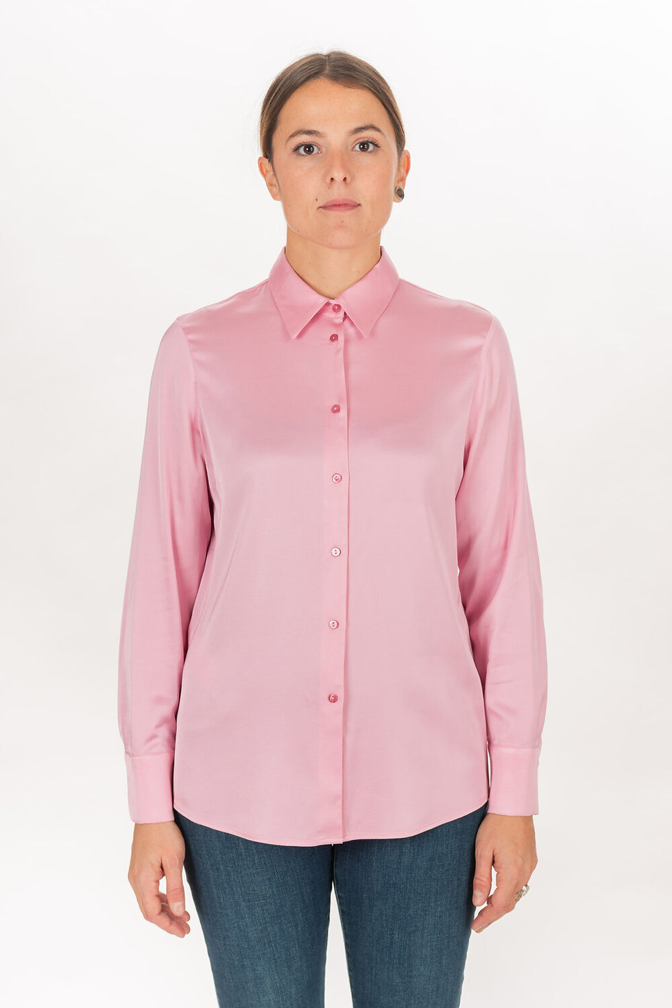 Miniatura: DIANA GALLESI CAMICIA RASO STRETCH