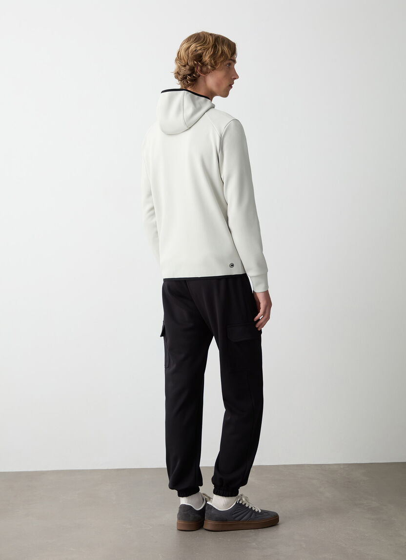 Miniatura: COLMAR FELPA STRETCH FULL ZIP CON CAPPUCCIO