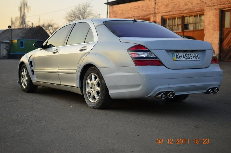Thumbnail: Conversion kit Mercedes W 220 to Mercedes W-221 AMG 6.3