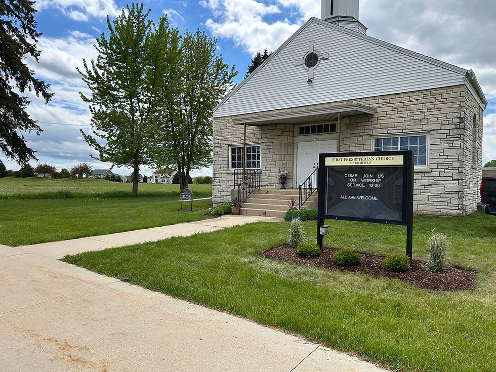 Front of Church