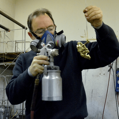 Lacquering/Clear Coat on Brass/Bronze/Aluminum/Zinc/Copper Hardware Products/Ironmongery/Fittings