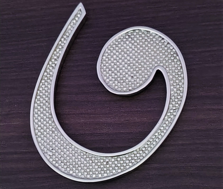 Brass Custom Door Number and Sign