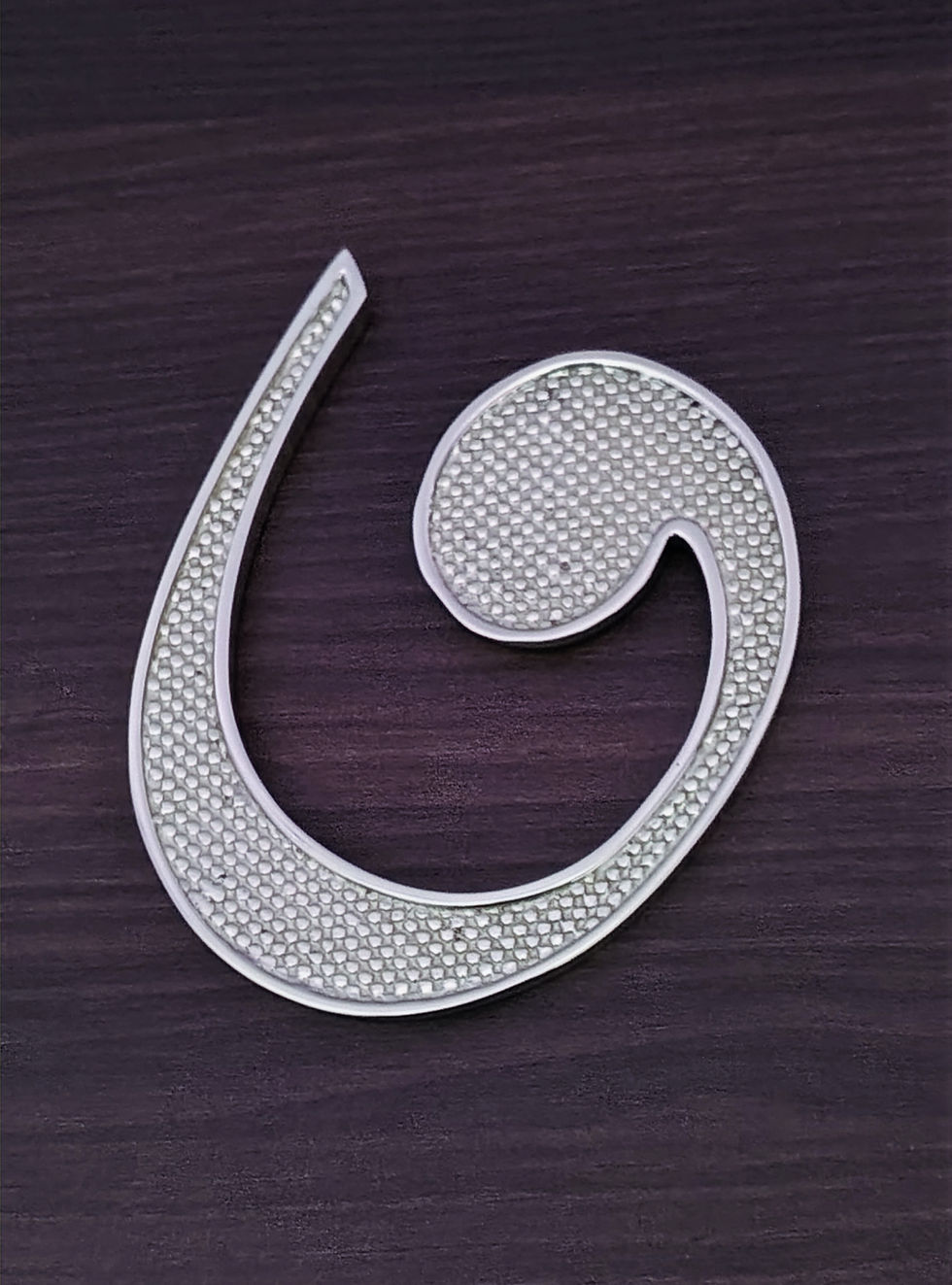 Custom Bengali Door Number Amazing Texture Style Brass