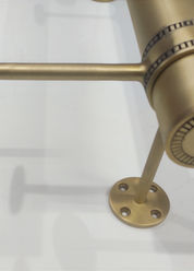 Bar Foot Rail Centre Bracket and Cap By Craftacks