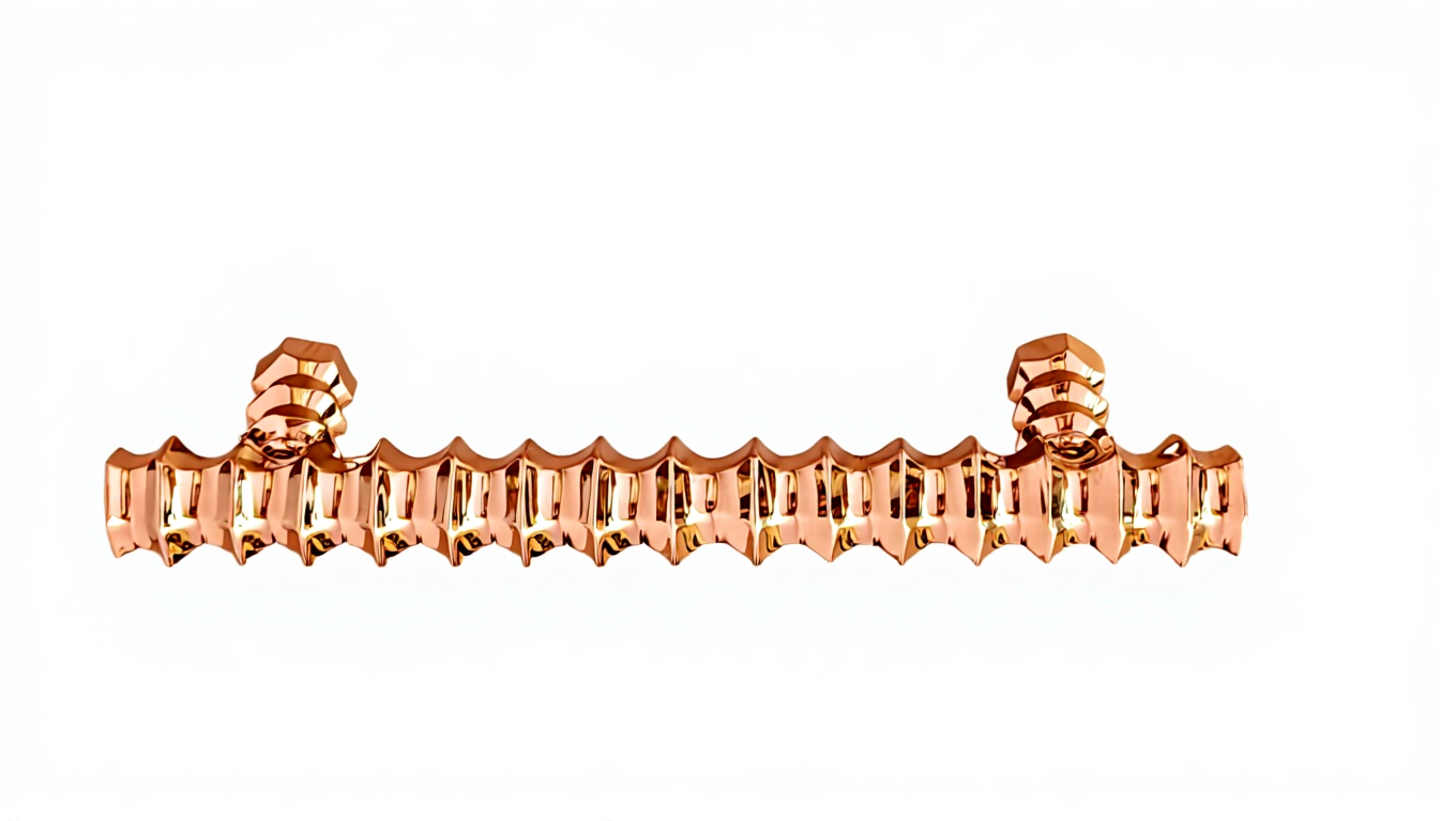 Hex Step Door Pull Handle Rose Gold Finish By Craftacks