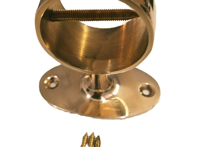 Classic Rope Railing Bracket Fittings in Brass By Craftacks