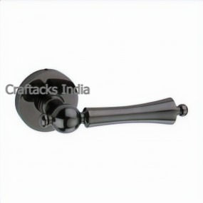 Lever on Round Rose Door Handle Selection