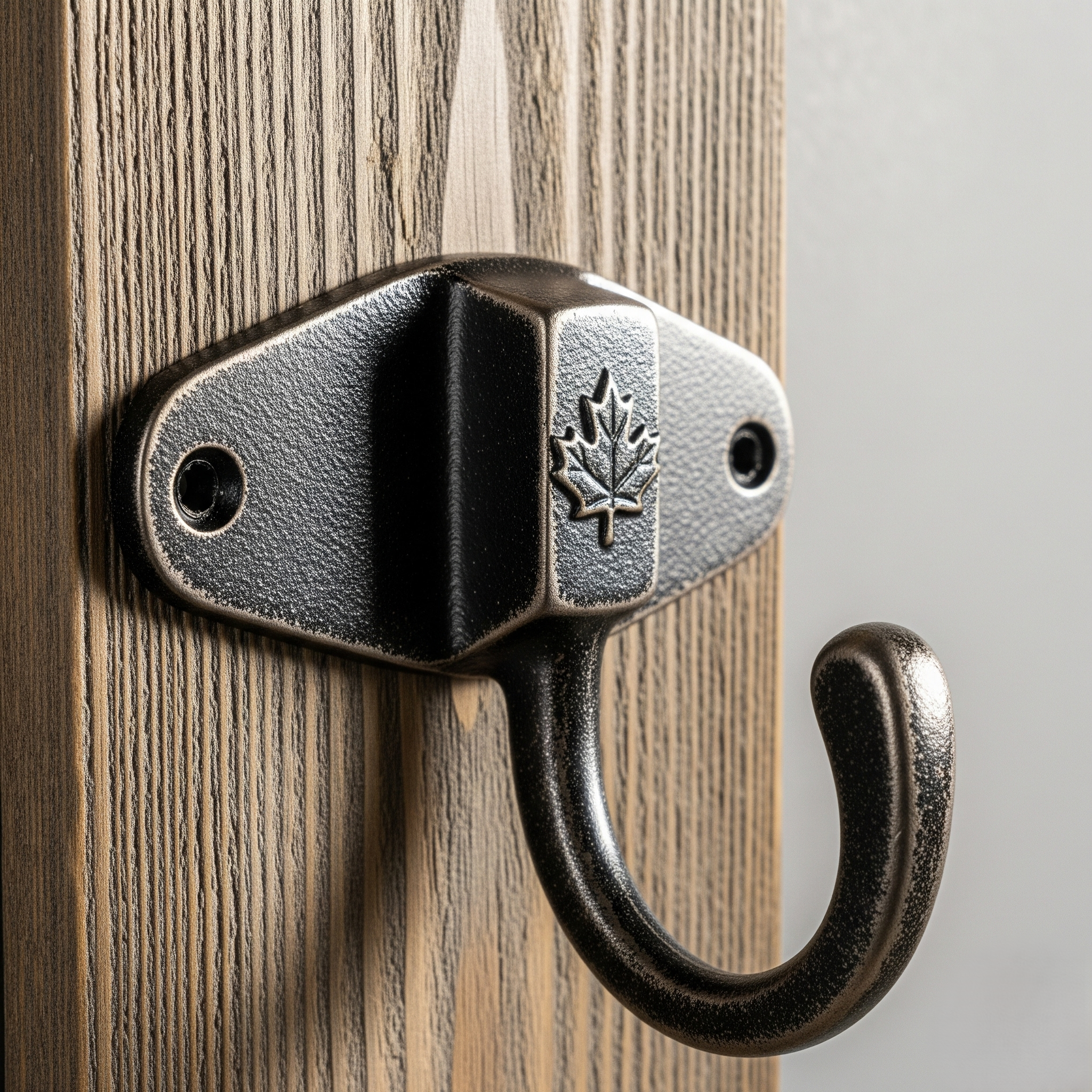 Elegant Wall Hook: Burnished Bronze Finish By Craftacks