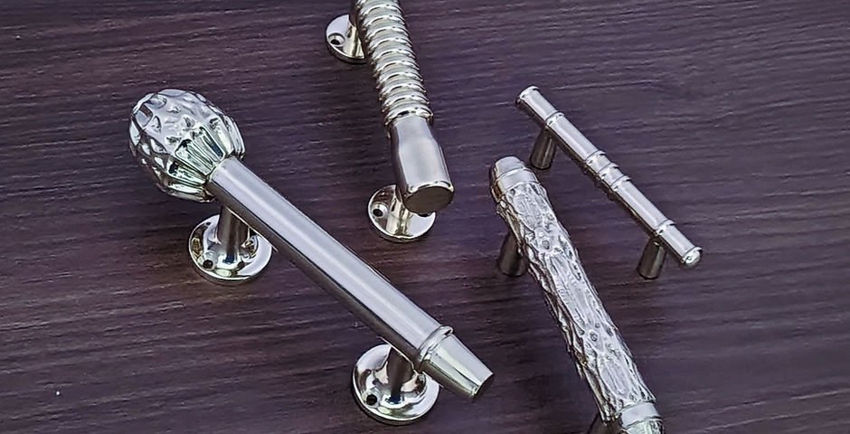 Kitchen Cabinet Pull Handles Brass