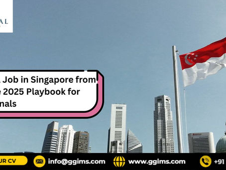 Landing a Job in Singapore from India: The 2025 Playbook for Professionals