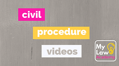 My Law Academy Civil Procedure Easy