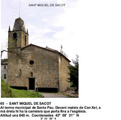 65 - SANT MIQUEL DE SACOT