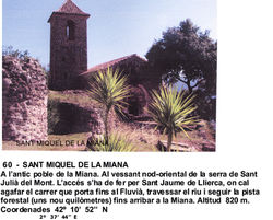 60 - SANT MIQUEL DE LA MIANA