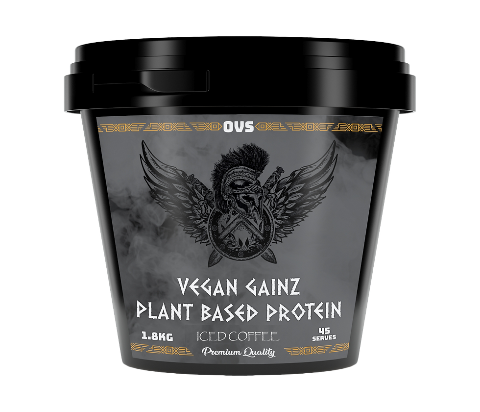 OVS VEGAN GAINZ - (ICED COFFEE) 1.8KG | 45 SER