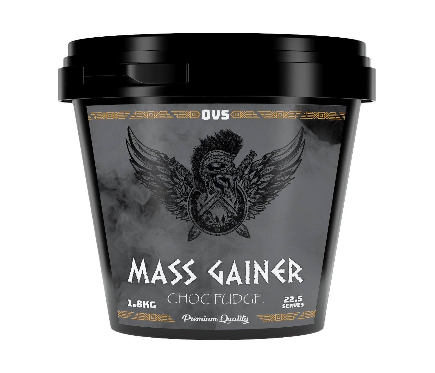 OVS MASS GAINER - (CHOC FUDGE) 1.8KG | 22.5 SERVES