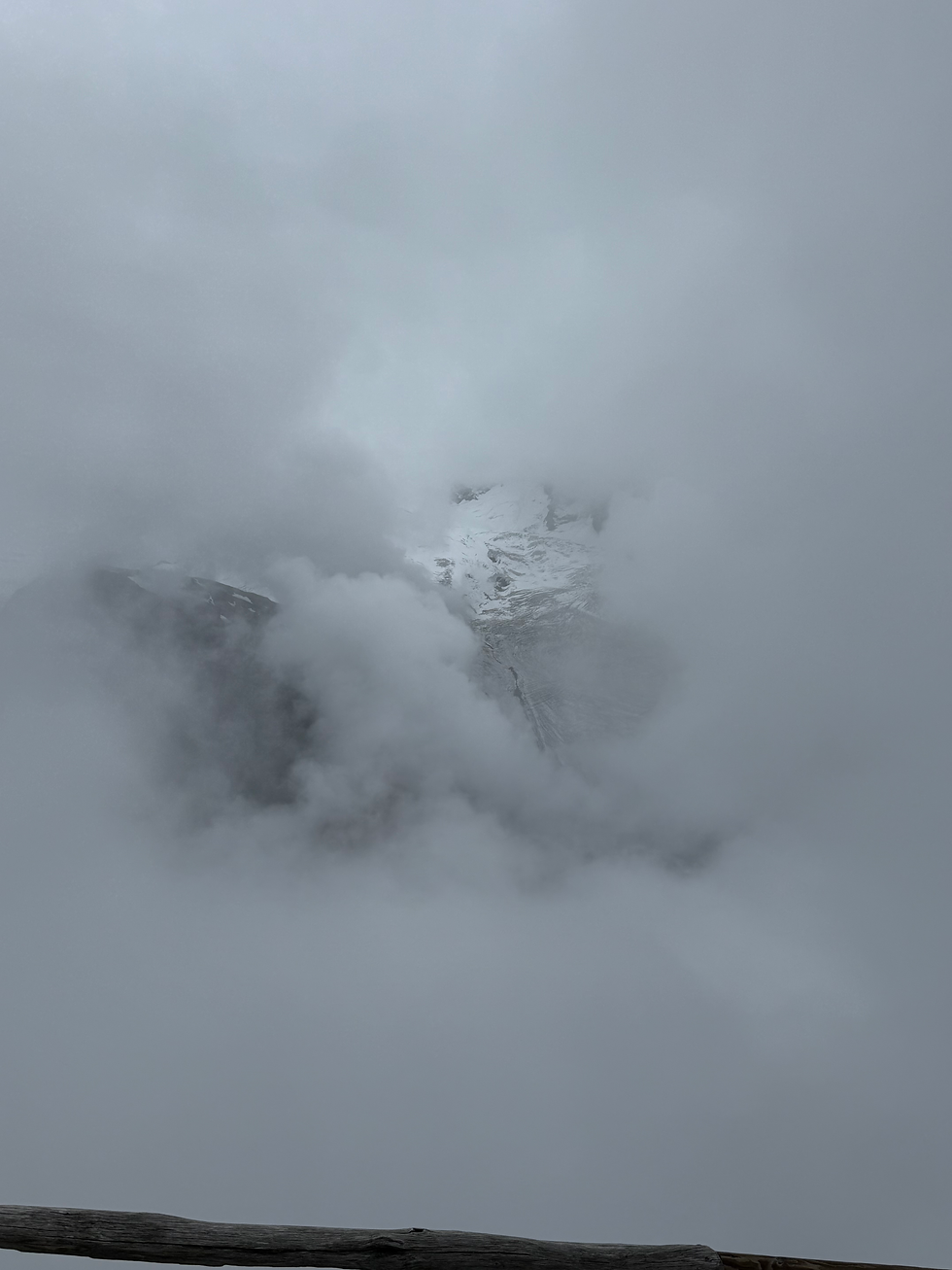 There were a few whispers like this of what was hidden by the fog.