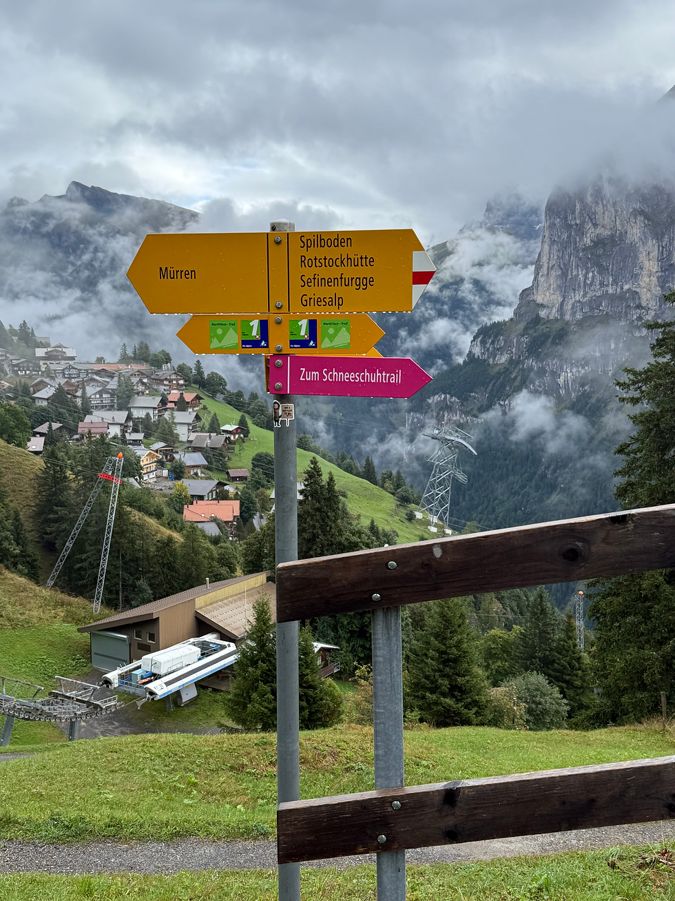 Mürren to Grieslap