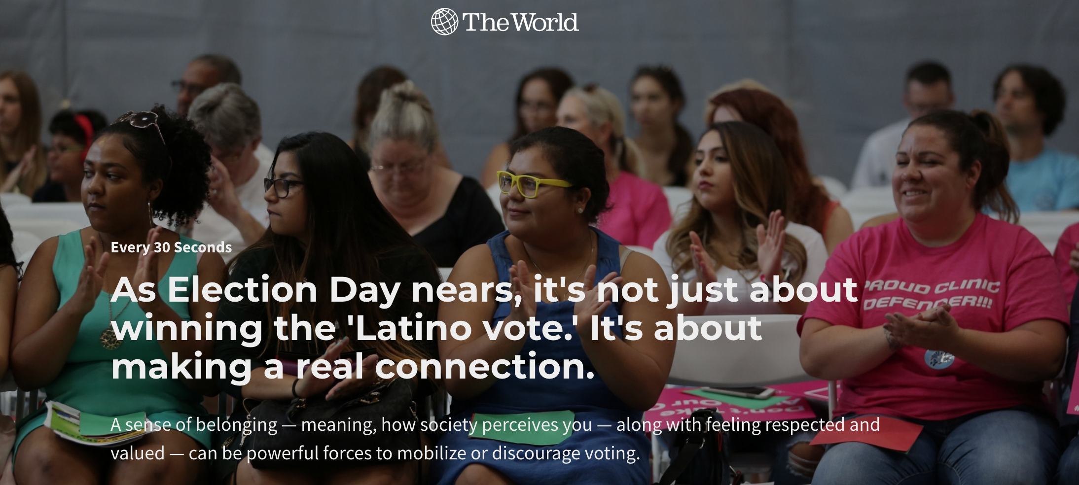 As Election Day nears, it's not just abo