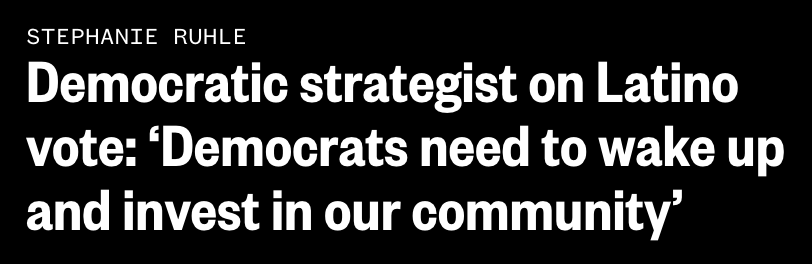 Democratic strategist on Latino vote: ‘D