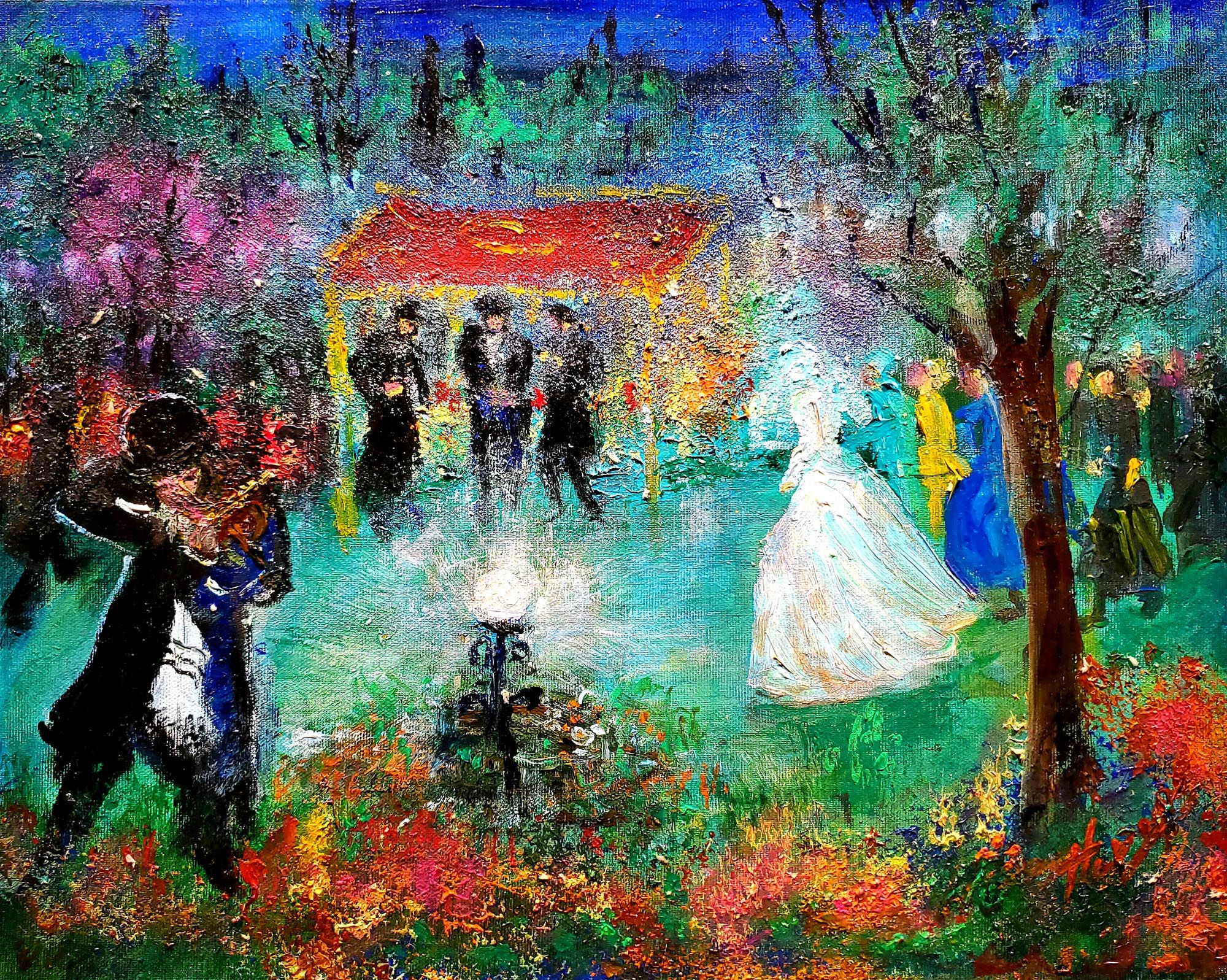 Huvy Wedding scene