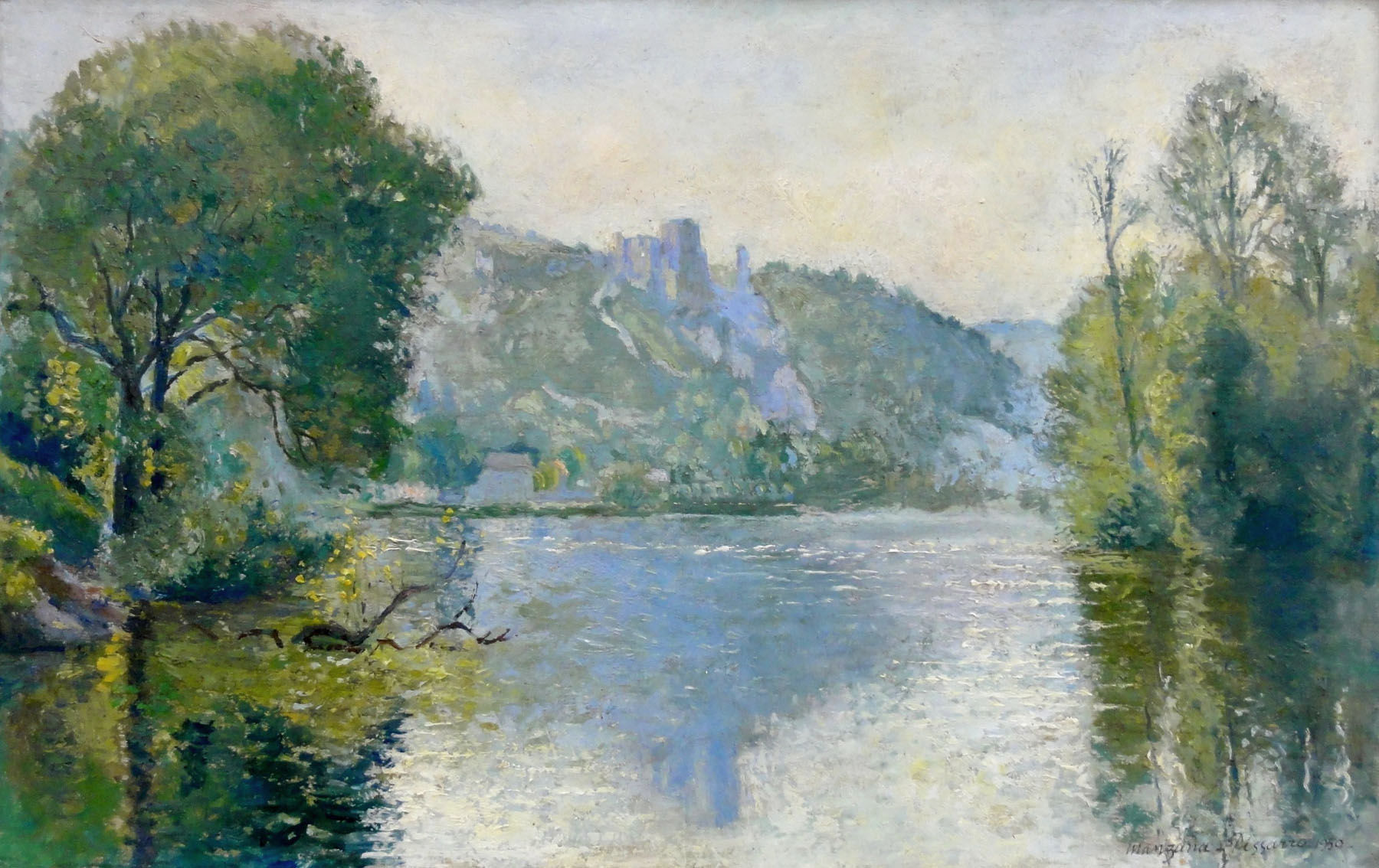 River landscape, 1950