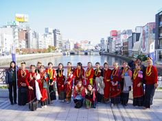 ふくこいアジア祭り2025に宮田学園チームが出場しました