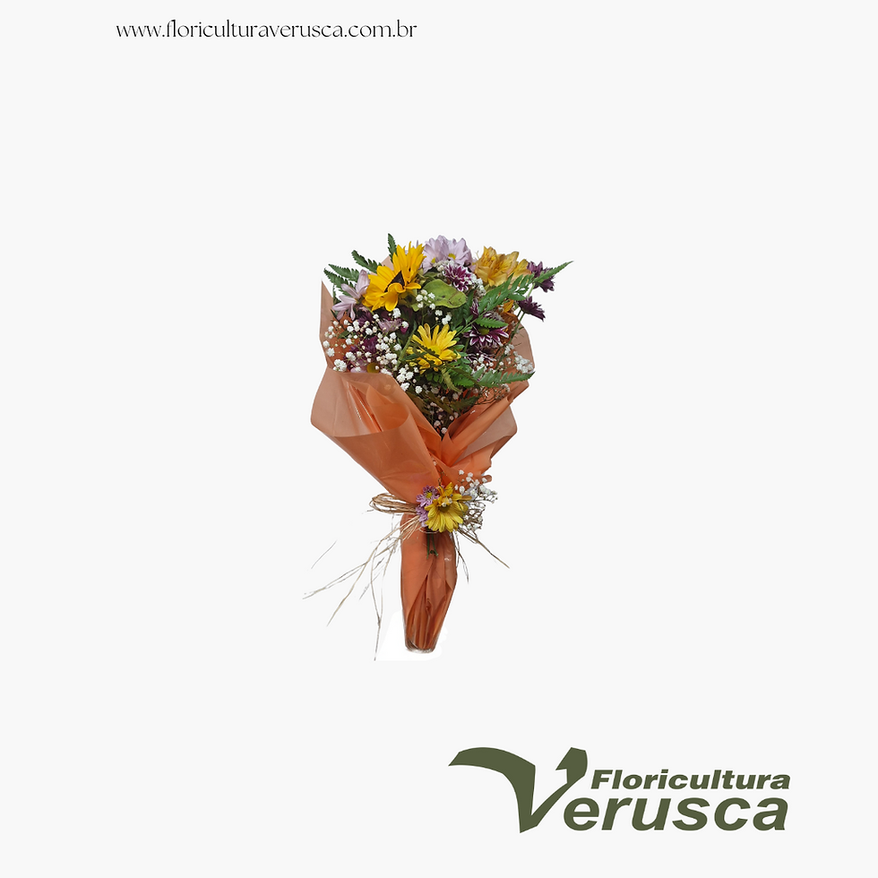 Buquê de flor do campo