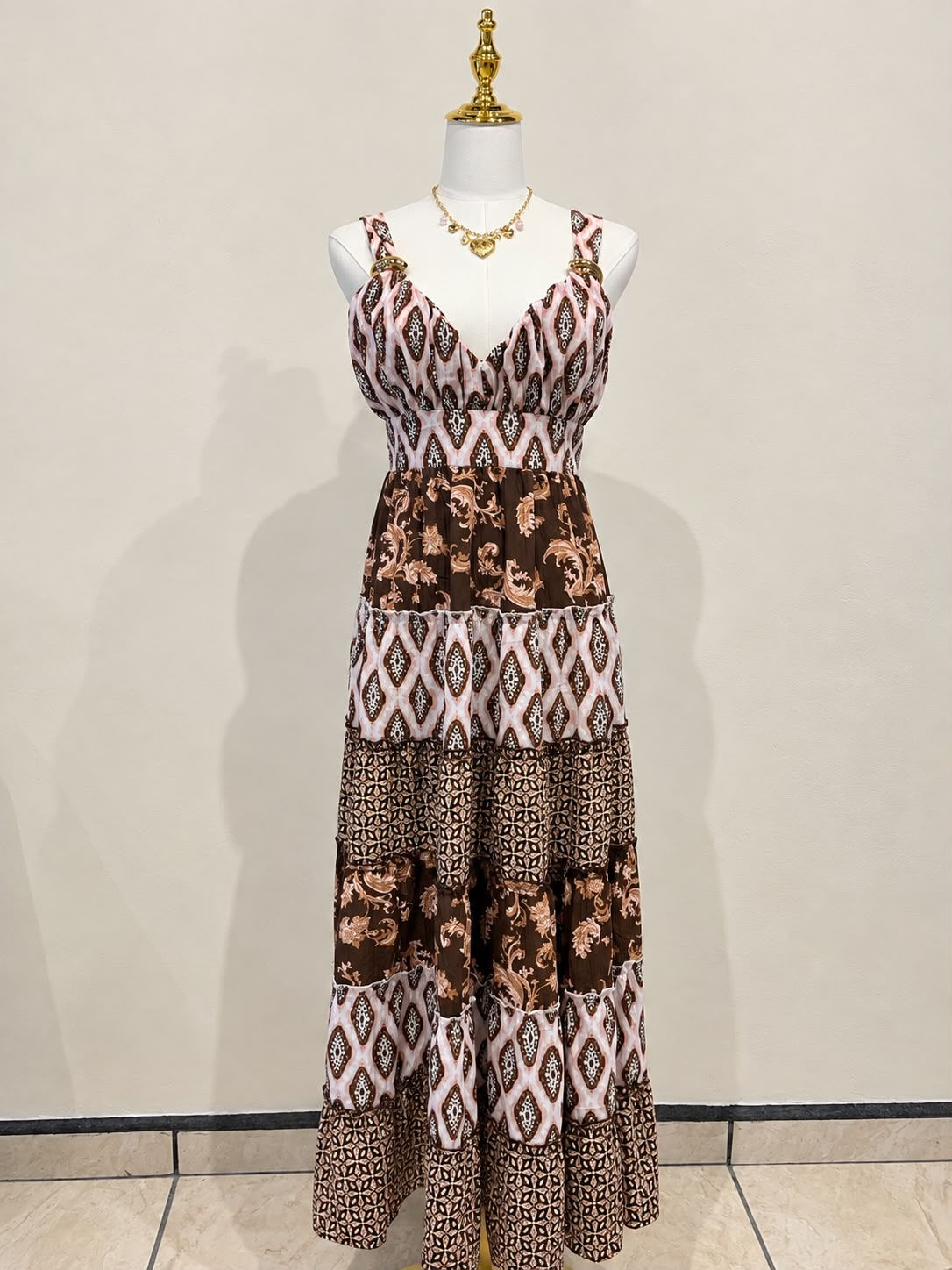 🤎 Vestido Boho Mocha✨