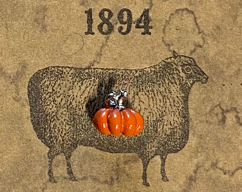 Thumbnail: NEW!  "Parley's Pumpkin" Sewing Charm