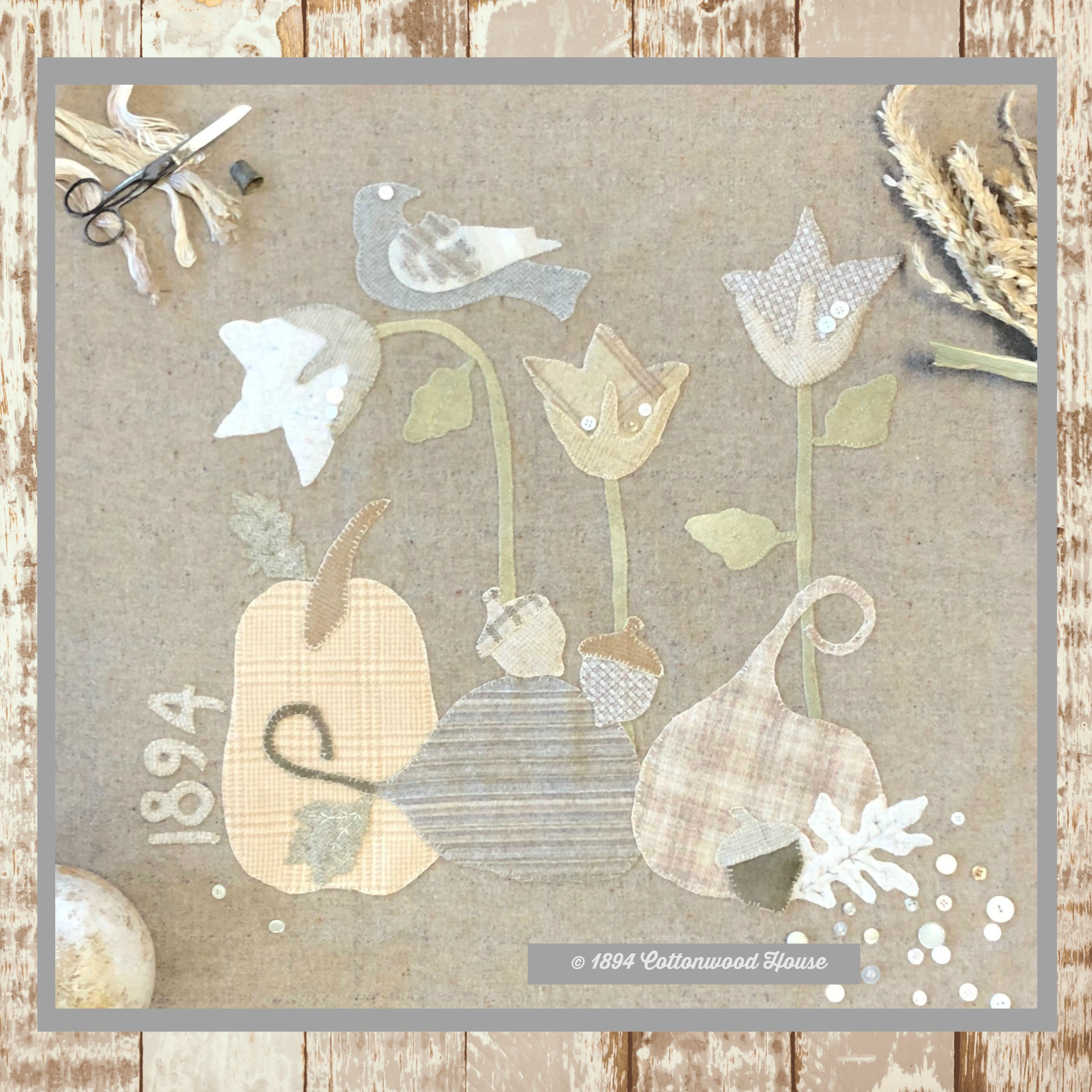 #508 "A Farmhouse Autumn Morning"