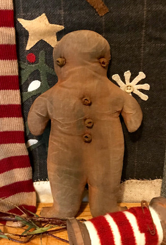 NEW! Primitive Gingerbread Boy | 1894-cottonwoodhouse