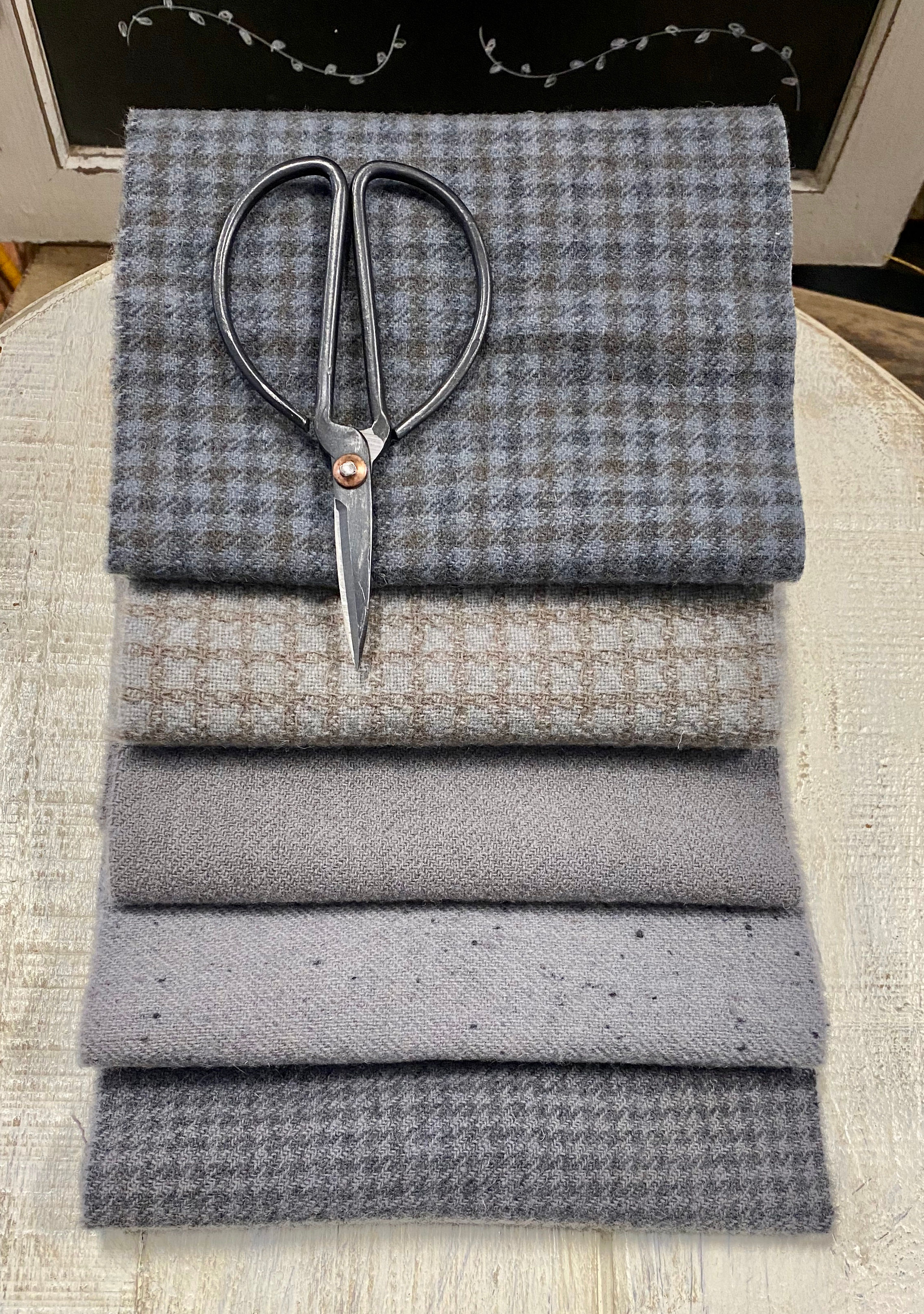 NEW!  "Portsmouth Cliffs" Hand Dyed Wool