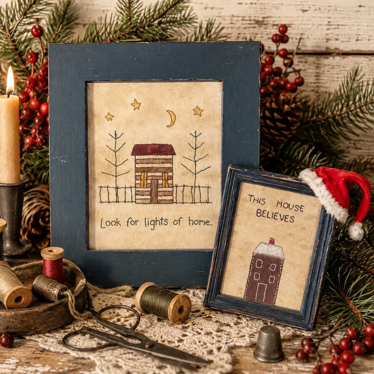 NEW!  #814. "Look For Lights of Home"