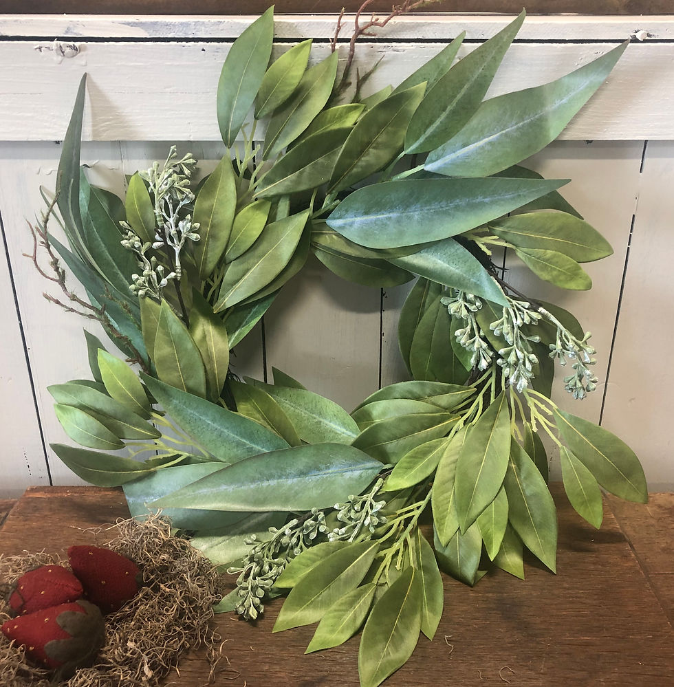 NEW!  "Cinnamon & Olive Leaf Wreath"