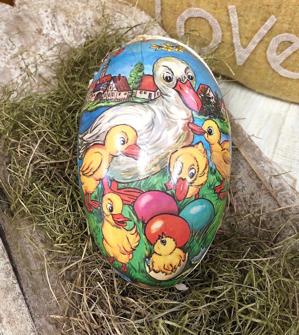 NEW!  Olde Vintage German Easter Egg #5
