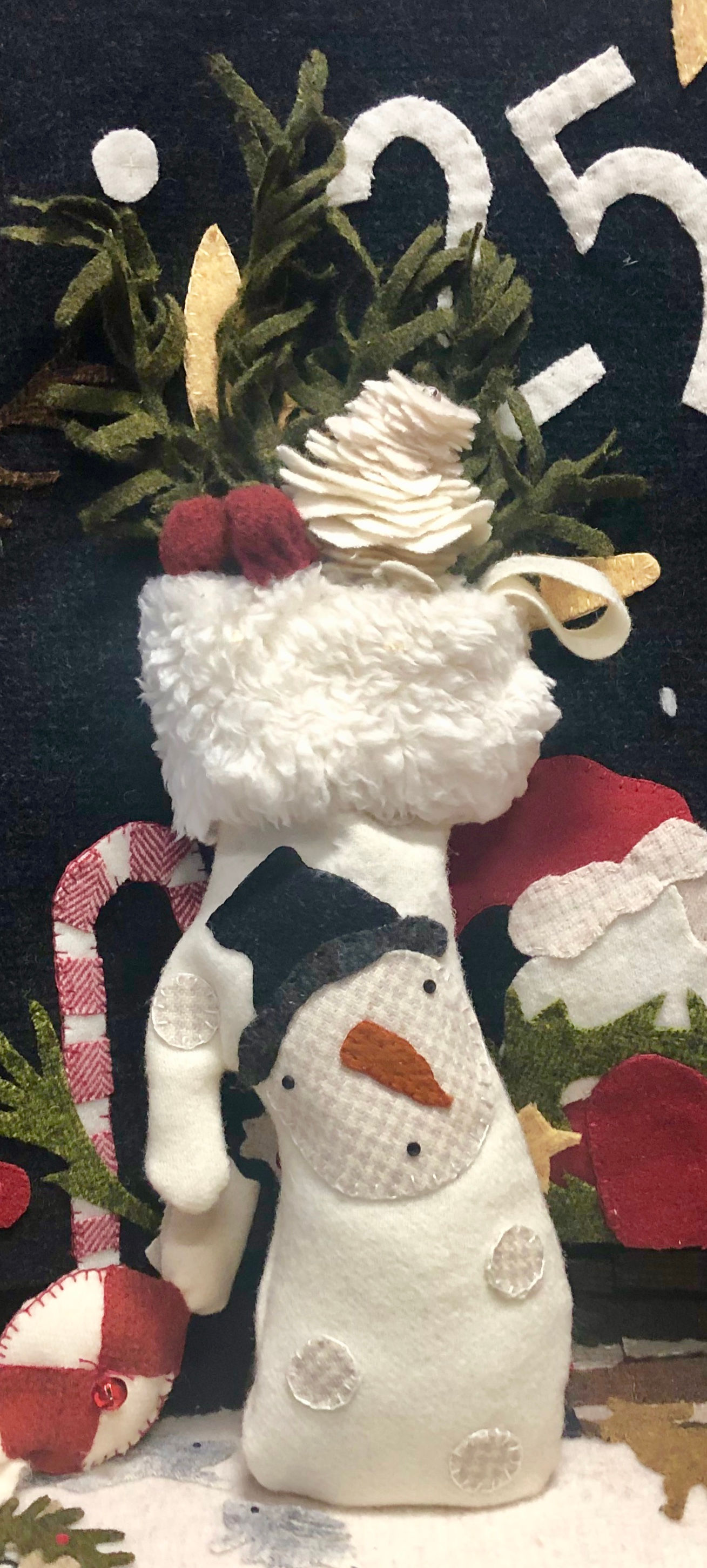 NEW! #539 "My Wooly Mittens - Snowman" KIT