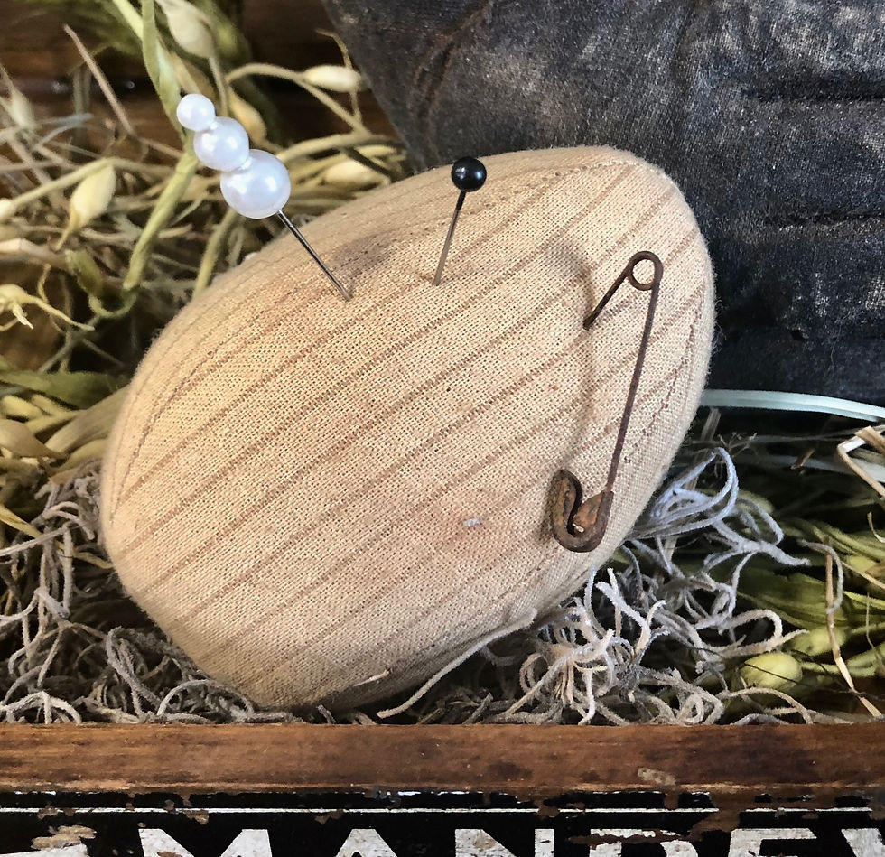 Thumbnail: NEW!  Olde Homespun Farmhouse Egg #5 Pin Keeper