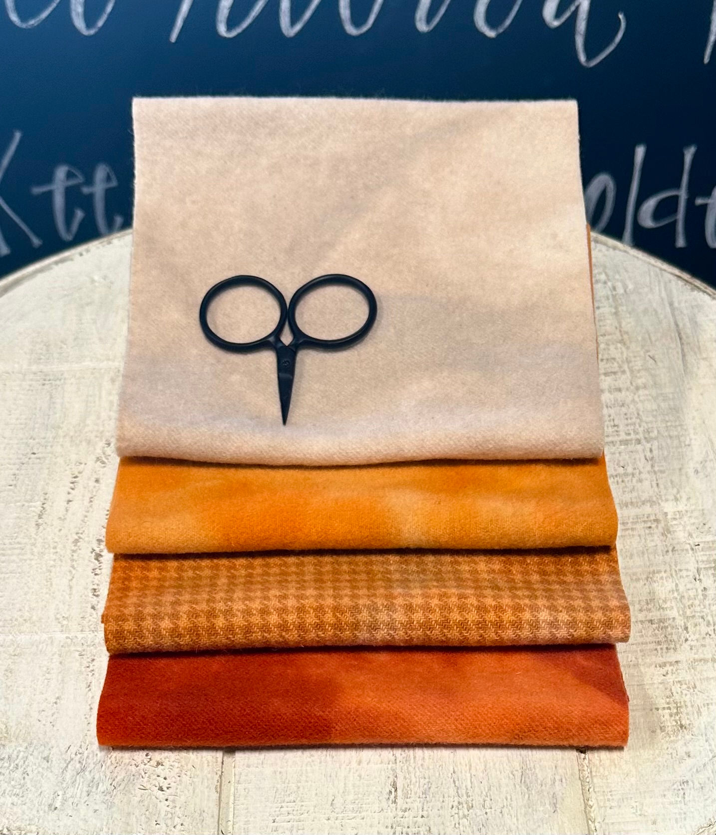 NEW!  "Sweet Cantaloupe" Hand Dyed Wool