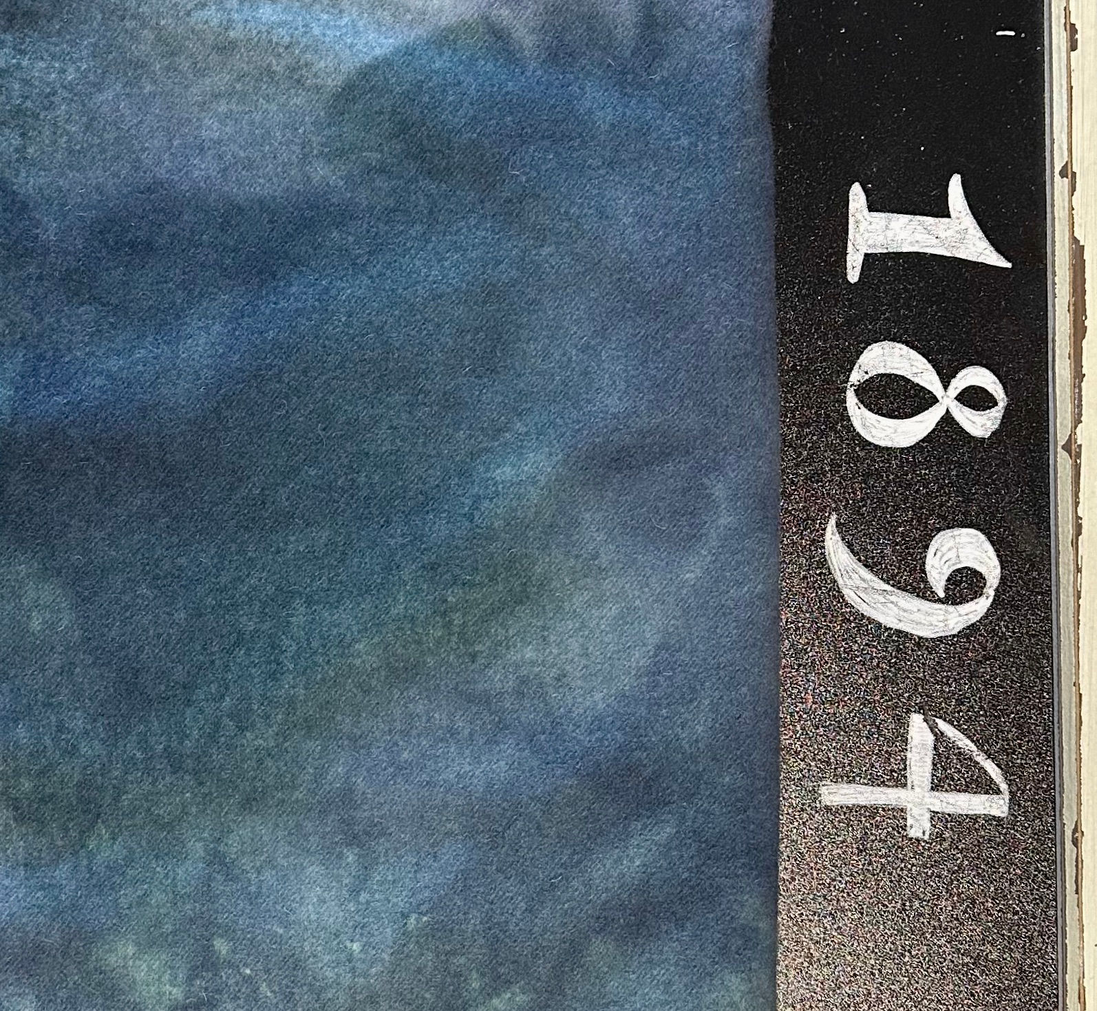 NEW!  "Lexington Blue #2" Hand Dyed Wooly FATS