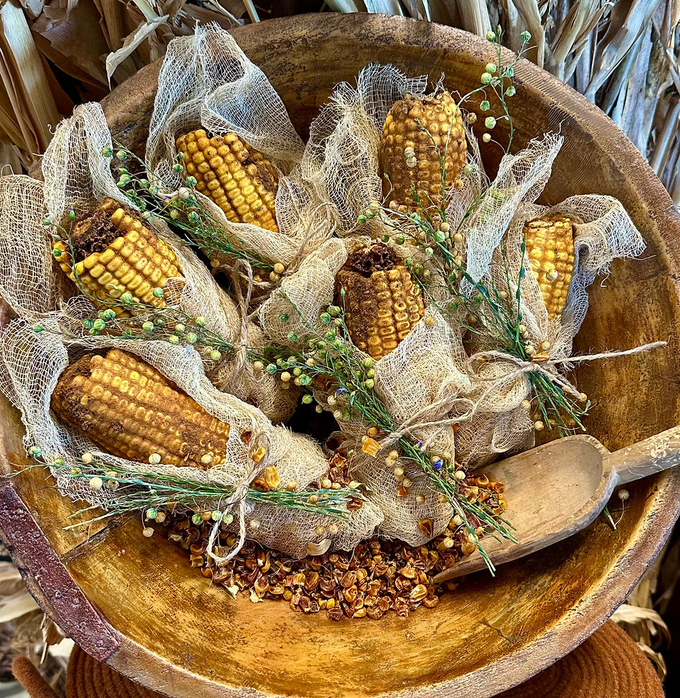 Thumbnail: NEW!  Cottonwood Early Settlers Dried Corn Cobs