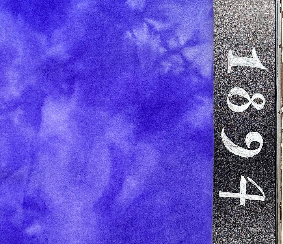 NEW!  "Concord Grape #1" Hand Dyed Wooly FATS