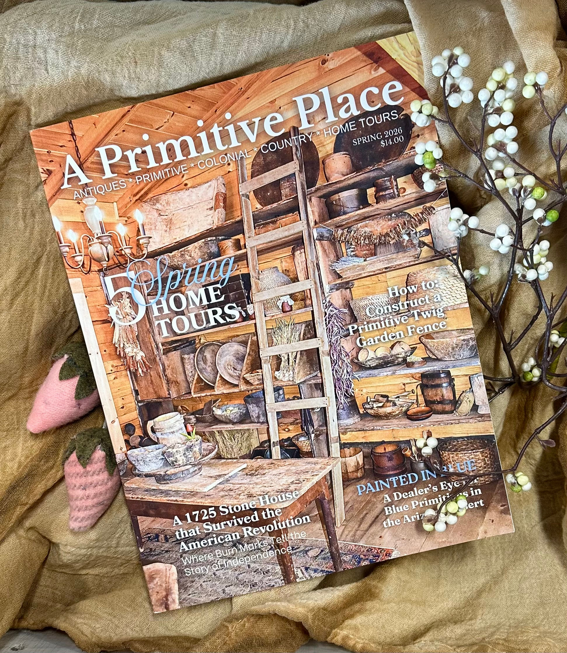NEW! "A Primitive Place Magazine" SPRING 2026
