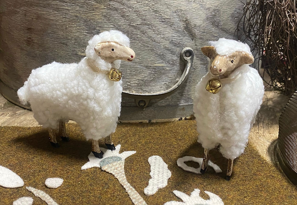 NEW!  Olde Wooly German Sheep